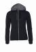 Classic Hoody Full Zip Women Black