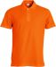 Basic Polo Blood orange