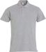 Basic Polo Grey Melange