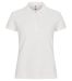 Basic Polo Women Off White