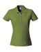 Basic Polo Women Army green