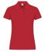 Heavy Premium Polo Women Red