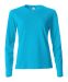 Basic-T L/S Women Turquoise