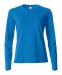 Basic-T L/S Women Royal Blue
