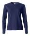 Basic-T L/S Women Dark Navy