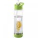 Tutti-frutti 740 ml Tritan™ infuser sport bottle Transparent