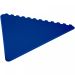 Frosty triangular recycled plastic ice scraper Royal blue