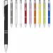 Moneta anodized aluminium click ballpoint pen (blue ink) Grey