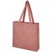 Pheebs 210 g/m² recycled gusset tote bag 13L Heather red