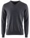 Wilton Merino V-Neck Dark Grey BLC