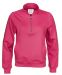 Half Zip Unisex Dk Cerise