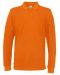 Pique Long Sleeve Man Orange