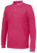 Pique Long Sleeve Man Dk Cerise