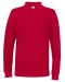 Pique Long Sleeve Man Red