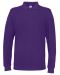 Pique Long Sleeve Man Purple