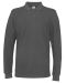 Pique Long Sleeve Man Charcoal