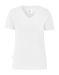 Stretch V-neck Lady White