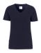 Stretch V-neck Lady Navy