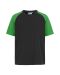 Monza T-shirt black/green