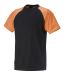 Monza T-shirt Black/Orange