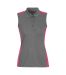 Valencia pique woman Grey/Neon Pink