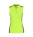 Valencia pique woman Neon yellow/black