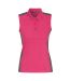 Valencia pique woman Neon pink/grey