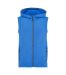 Zamora hooded vest man Palace blue