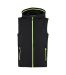 Zamora hooded vest man Black