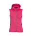 Zamora hooded vest woman Neon Pink