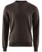 Wilton Merino Crew Neck Brown
