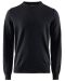 Wilton Merino Crew Neck Black BLC