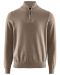 Brockton Cotton Halfzip Beige