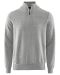 Brockton Cotton Halfzip Grey BLC