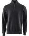 Brockton Cotton Halfzip Dark Grey BLC