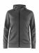 Noble Full Zip Hood W Darkgrey melange