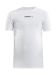 Pro Control Compression Tee Jr White