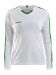 Progress Jersey Contrast LS W White/Team Green