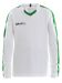 Progress Jersey Contrast LS Jr White/Team Green