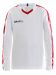 Progress Jersey Contrast LS Jr White/Bright Red