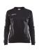 Progress R-Neck Sweater W Black/White