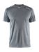 Rush SS Tee M Dk Grey Melange
