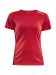 Rush SS Tee W Bright Red