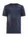 Rush SS Tee Jr Navy