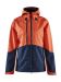 Block shell jkt W Pepper/Dark Navy
