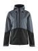 Block shell jkt W Asphalt/Black