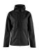Block shell jkt W Black