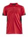 PRO Control Impact Polo Jr Bright Red/Black