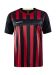 Progress 2.0 Stripe Jersey M Black/Bright Red