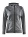 CORE Soul Full Zip Hood W Dk Grey Melange